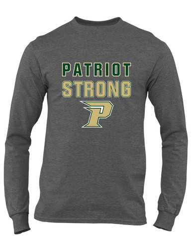 Pinecrest Patriots Strong #2 Men's LS T-Shirt