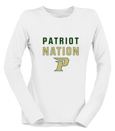 Pinecrest Patriots Nation #2 Women's Premium LS T-Shirt