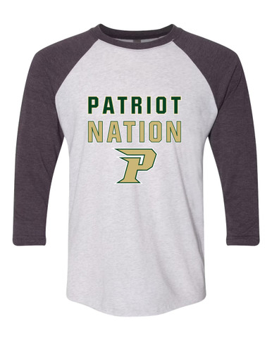 Pinecrest Patriots Nation #2 Men's Baseball T-Shirt