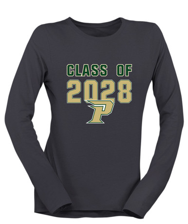 Pinecrest Patriots Class of 2028 Women's LS T-Shirt
