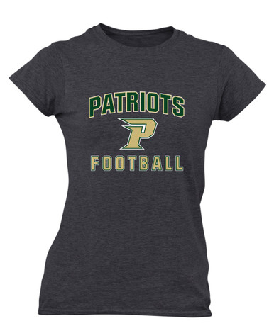 Pinecrest Patriots Football #1 Women's SS T-Shirt