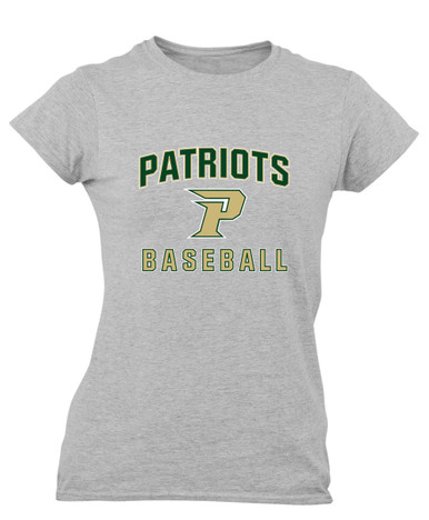 Pinecrest Patriots Baseball #1 Women's SS T-Shirt
