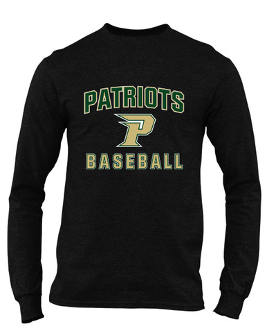 Pinecrest Patriots Baseball #1 Men's Premium LS T-Shirt
