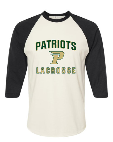 Pinecrest Patriots Lacrosse Women's Baseball T-Shirt