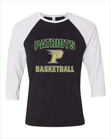 Pinecrest Patriots Basketball #1 Women's Baseball T-Shirt