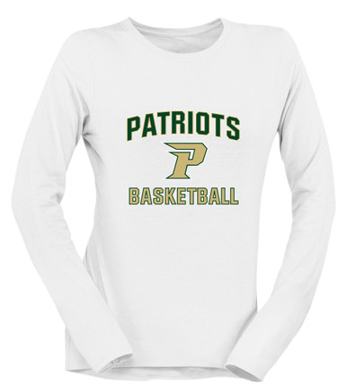 Pinecrest Patriots Basketball #1 Women's LS T-Shirt