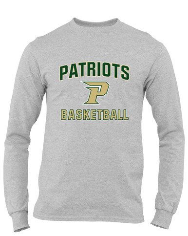 Pinecrest Patriots Basketball #1 Men's LS T-Shirt