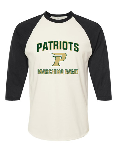 Pinecrest Patriots Marching Band Women's Baseball T-Shirt
