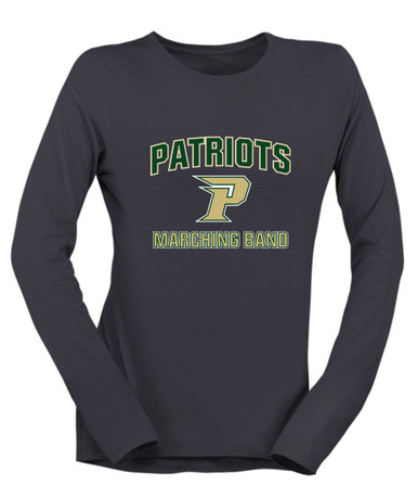 Pinecrest Patriots Marching Band Women's Premium LS T-Shirt