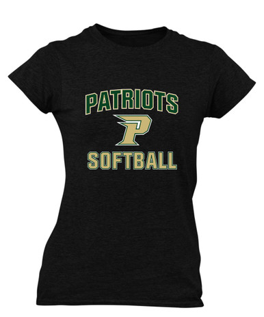 Pinecrest Patriots Softball #1 Women's SS T-Shirt