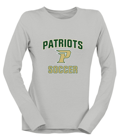 Pinecrest Patriots Soccer #1 Women's Premium LS T-Shirt