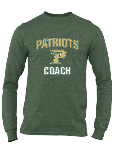 Pinecrest Patriots Coach Men's LS T-Shirt