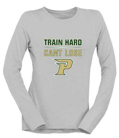 Pinecrest Patriots Train Hard, Can't Lose Women's Premium LS T-Shirt