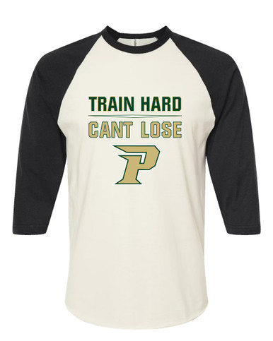 Pinecrest Patriots Train Hard, Can't Lose Men's Baseball T-Shirt