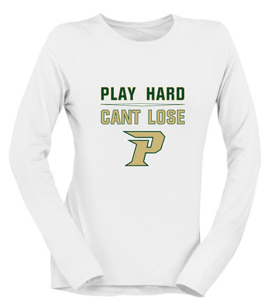 Pinecrest Patriots Play Hard, Can't Lose Women's LS T-Shirt