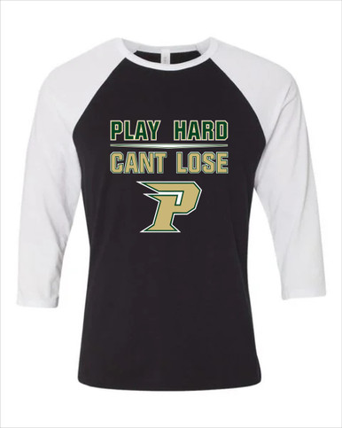 Pinecrest Patriots Play Hard, Can't Lose Men's Baseball T-Shirt
