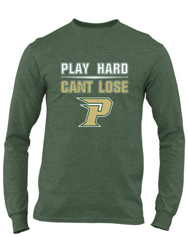Pinecrest Patriots Play Hard, Can't Lose Men's Premium LS T-Shirt
