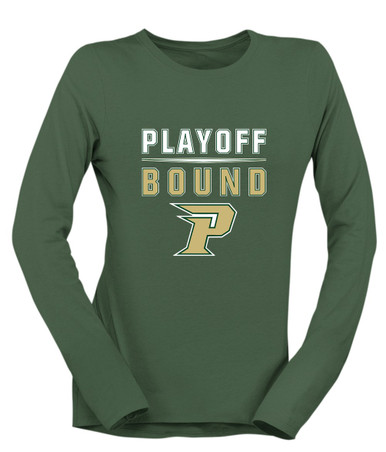 Pinecrest Patriots Playoff Bound Women's LS T-Shirt