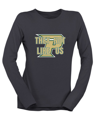Pinecrest Patriots They Not Like Us #2 Women's LS T-Shirt