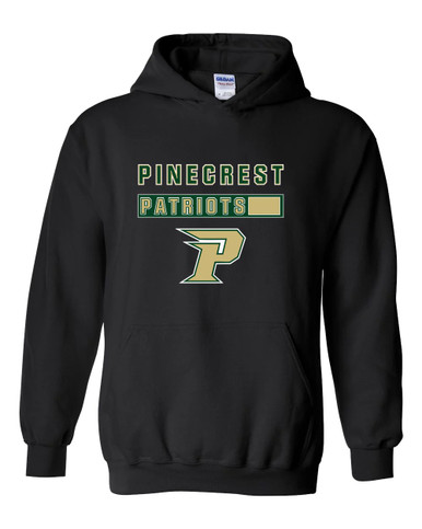 Pinecrest Patriots Mascot #7 Men's Hoodie