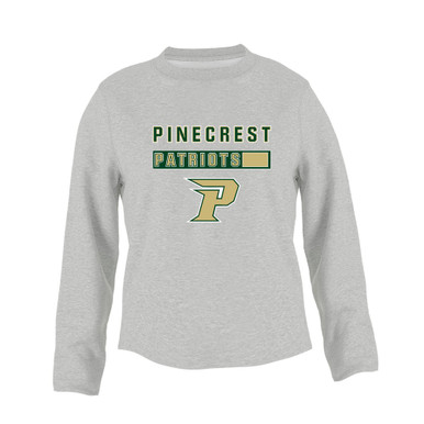 Pinecrest Patriots Mascot #7 Women's Sweatshirt