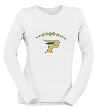 Pinecrest Patriots Football #2 Women's Premium LS T-Shirt