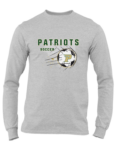 Pinecrest Patriots Soccer #2 Men's Premium LS T-Shirt