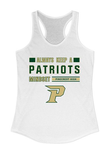 Pinecrest Patriots Mindset Women's Tank Top