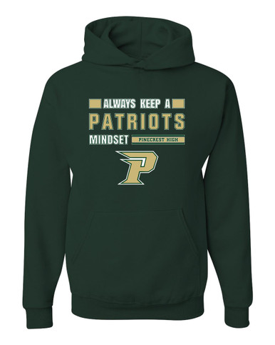 Pinecrest Patriots Mindset Men's Premium Hoodie