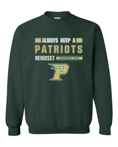 Pinecrest Patriots Mindset Men's Sweatshirt