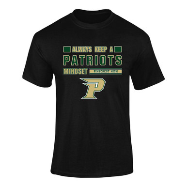 Pinecrest Patriots Mindset Men's SS T-Shirt