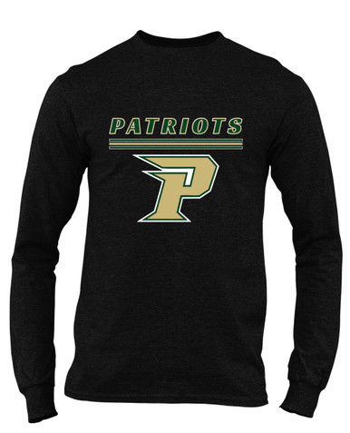 Pinecrest Patriots Mascot #8 Men's Premium LS T-Shirt