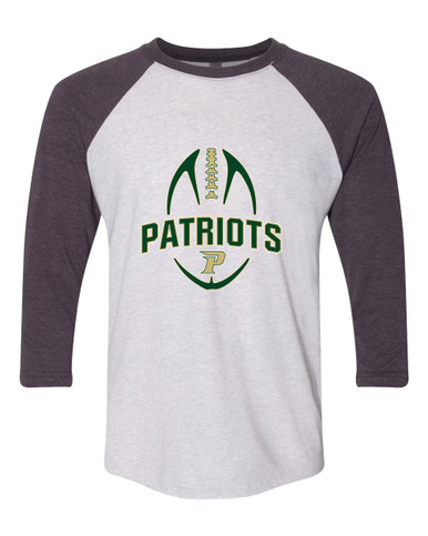 Pinecrest Patriots Football #5 Men's Baseball T-Shirt