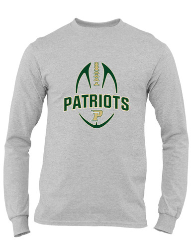 Pinecrest Patriots Football #5 Men's LS T-Shirt