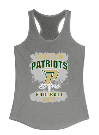 Pinecrest Patriots Football #6 Women's Tank Top