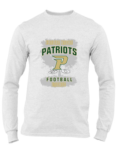 Pinecrest Patriots Football #6 Men's Premium LS T-Shirt