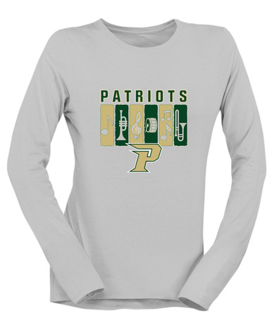 Pinecrest Patriots Band # 2 Women's LS T-Shirt