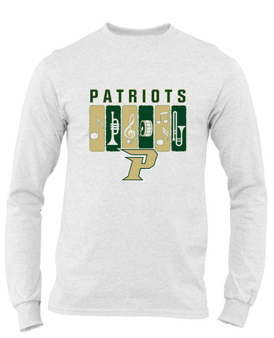 Pinecrest Patriots Band # 2 Men's Premium LS T-Shirt