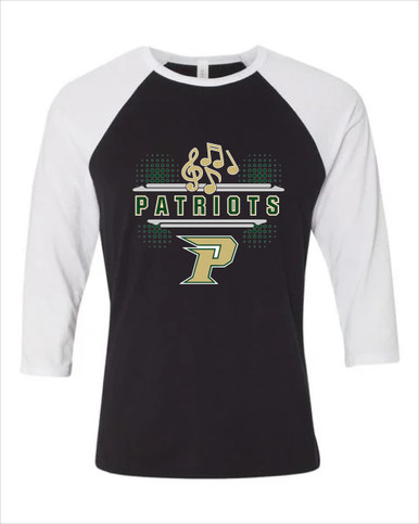 Pinecrest Patriots Band # 3 Women's Baseball T-Shirt