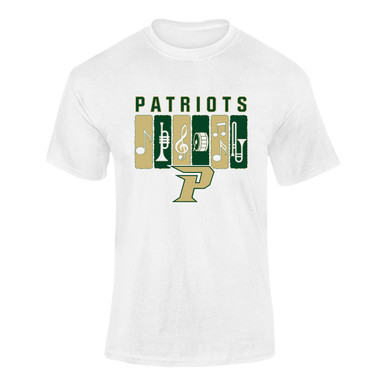 Pinecrest Patriots Band # 2 Men's SS T-Shirt