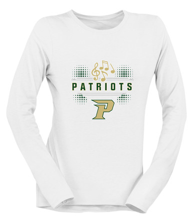 Pinecrest Patriots Band # 3 Women's LS T-Shirt