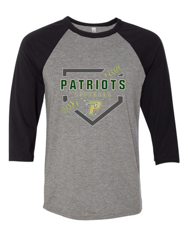 Pinecrest Patriots Softball #2 Women's Baseball T-Shirt