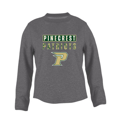 Pinecrest Patriots Mascot #9 Women's Sweatshirt