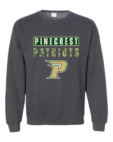 Pinecrest Patriots Mascot #9 Men's Sweatshirt