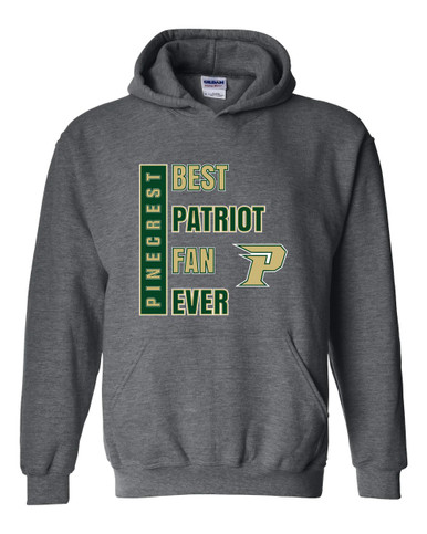 Pinecrest Patriots Best Patriot Fan Men's Hoodie