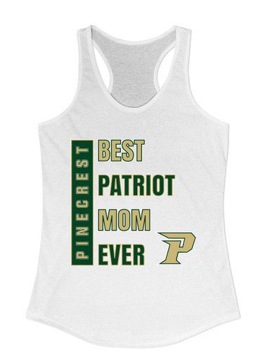 Pinecrest Patriots Best Patriot Mom Women's Tank Top