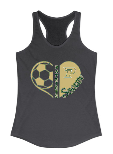 Pinecrest Patriots Heart Soccer Women's Tank Top