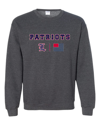 Liberty Patriots Team Colors Flag Men's Sweatshirt