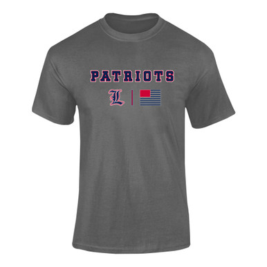 Liberty Patriots Team Colors Flag Men's SS T-Shirt