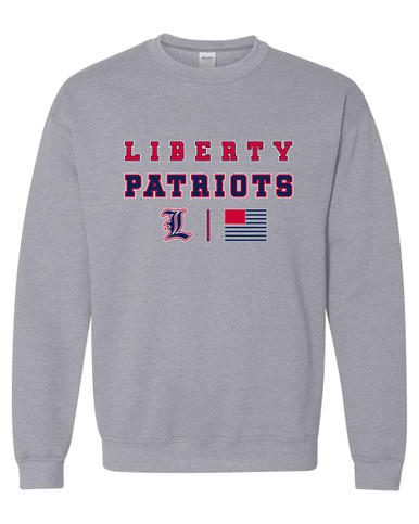 Liberty Patriots Spirit Flag Men's Sweatshirt
